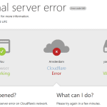 cloudflare服务无法使用 - 第1张图片